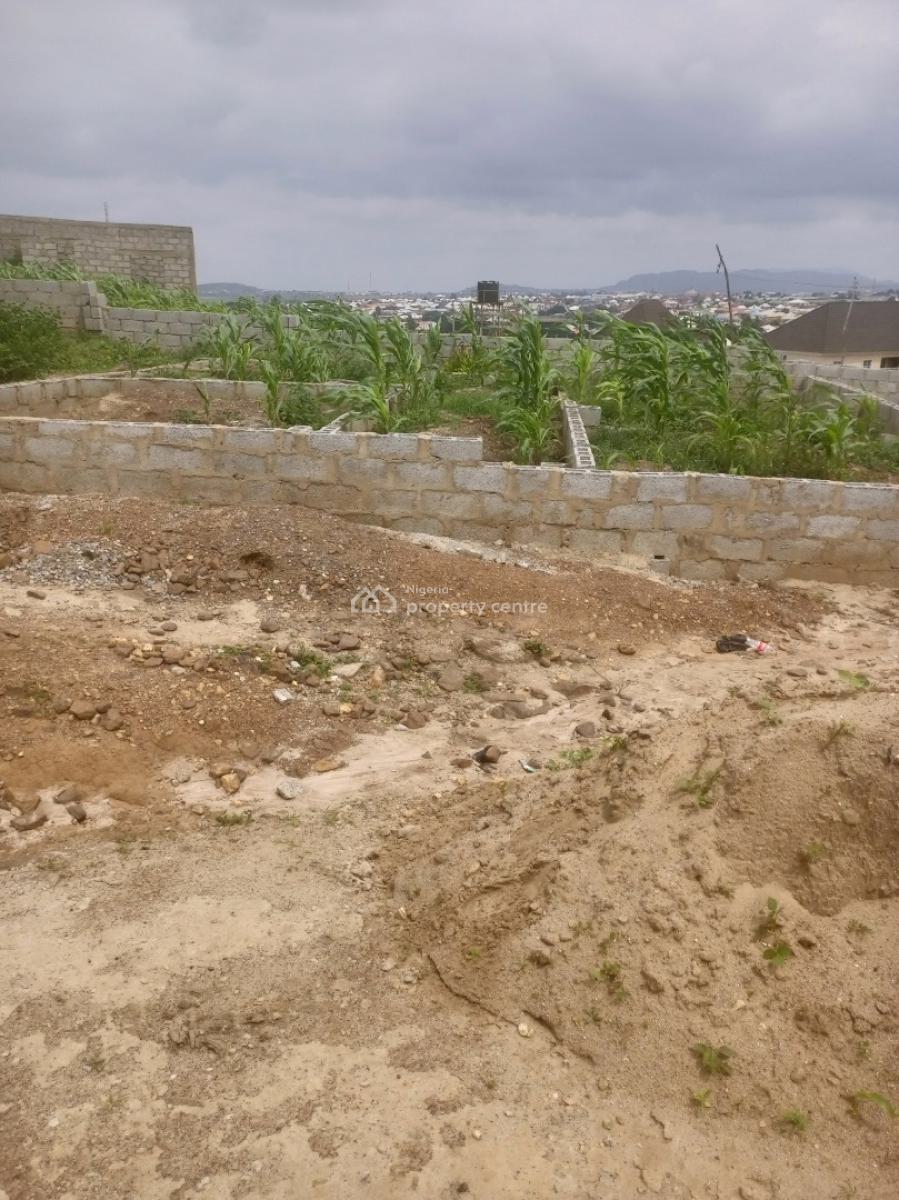 4 Bedroom Fully Detached Duplex with Attached Bq, Behind Bristol Academy Immediately After Efcc Training Center and Nia, Karu, Abuja, Residential Land for Sale