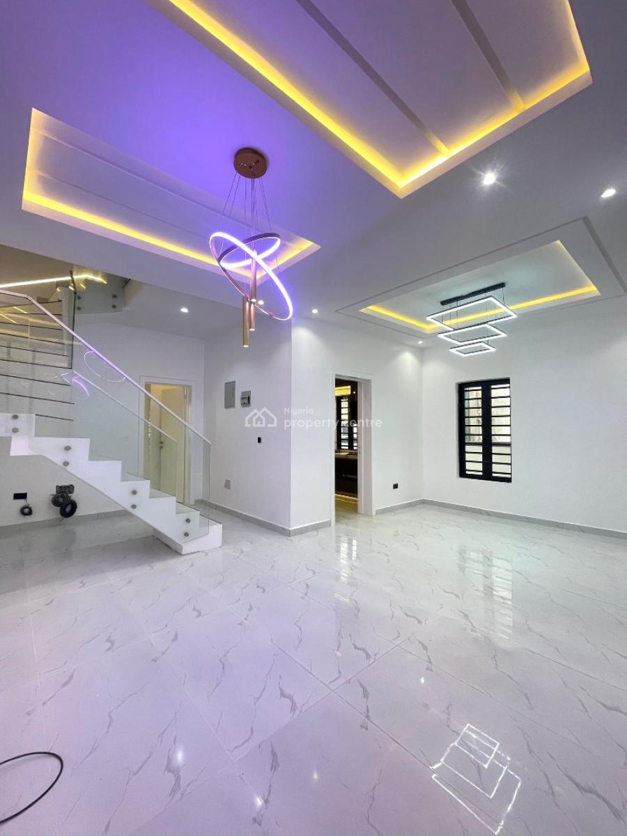 4 Bed Semi Detached Duplex with Bq, Ajah, Lagos, Semi-detached Duplex for Sale