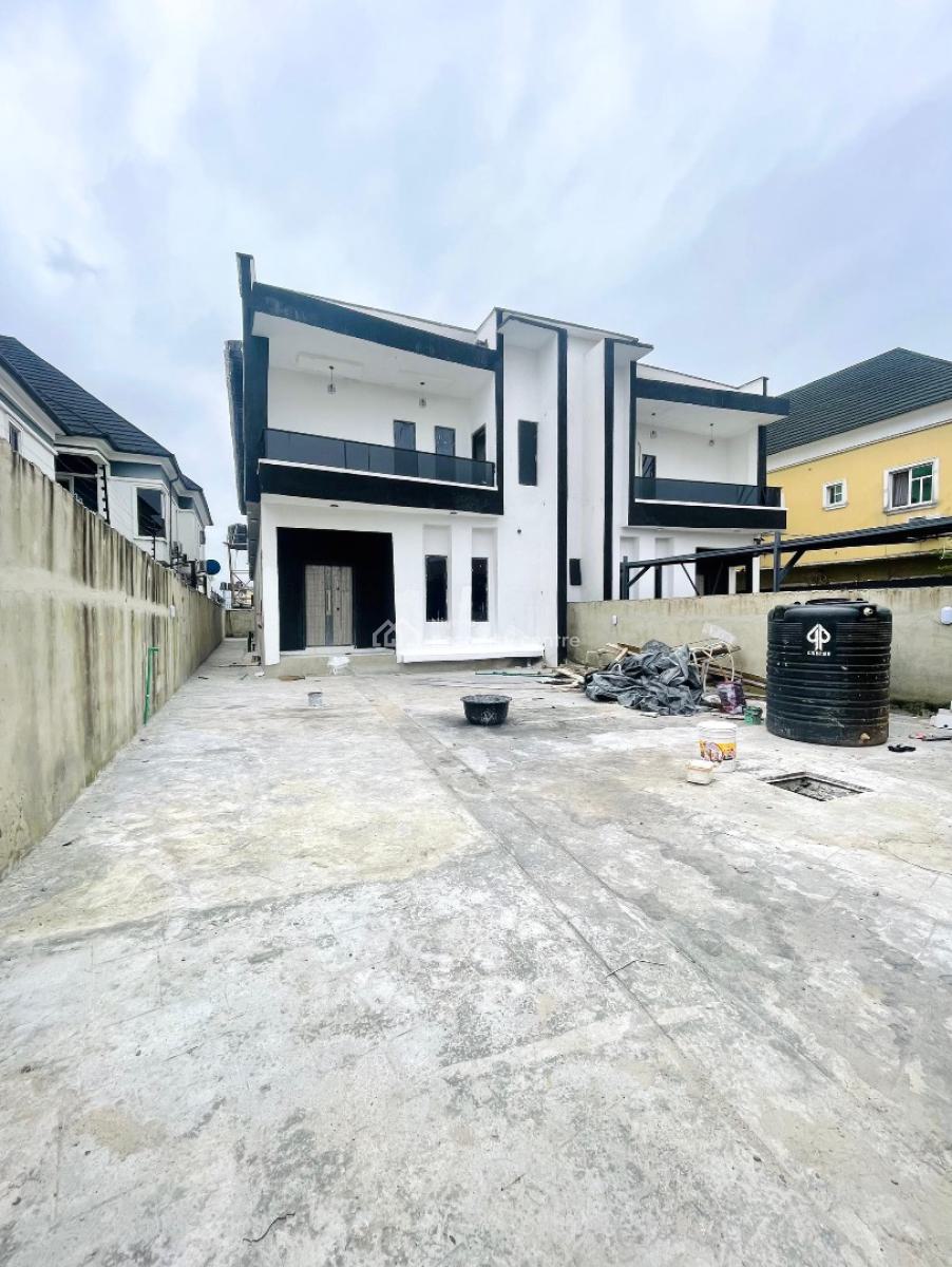 4 Bed Semi Detached Duplex with Bq, Ajah, Lagos, Semi-detached Duplex for Sale