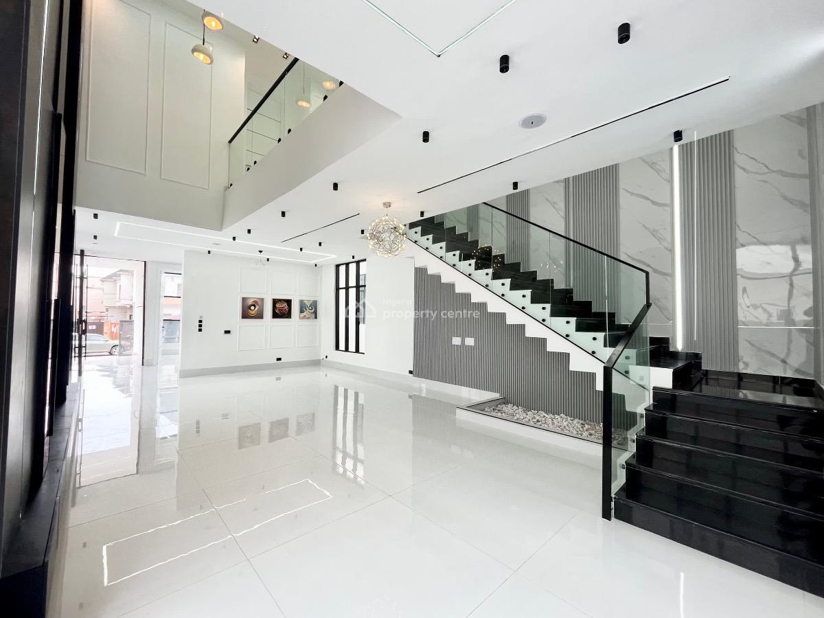Stunning 5-bedroom Fully Detached Duplex with Gym, Pool & Bq, Chevron, Lekki, Lagos, Detached Duplex for Sale