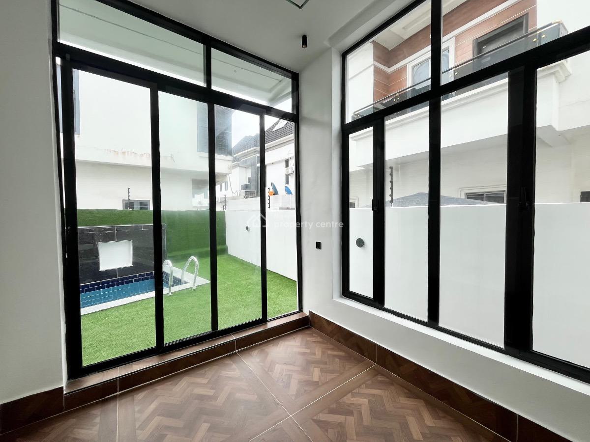 Stunning 5-bedroom Fully Detached Duplex with Gym, Pool & Bq, Chevron, Lekki, Lagos, Detached Duplex for Sale