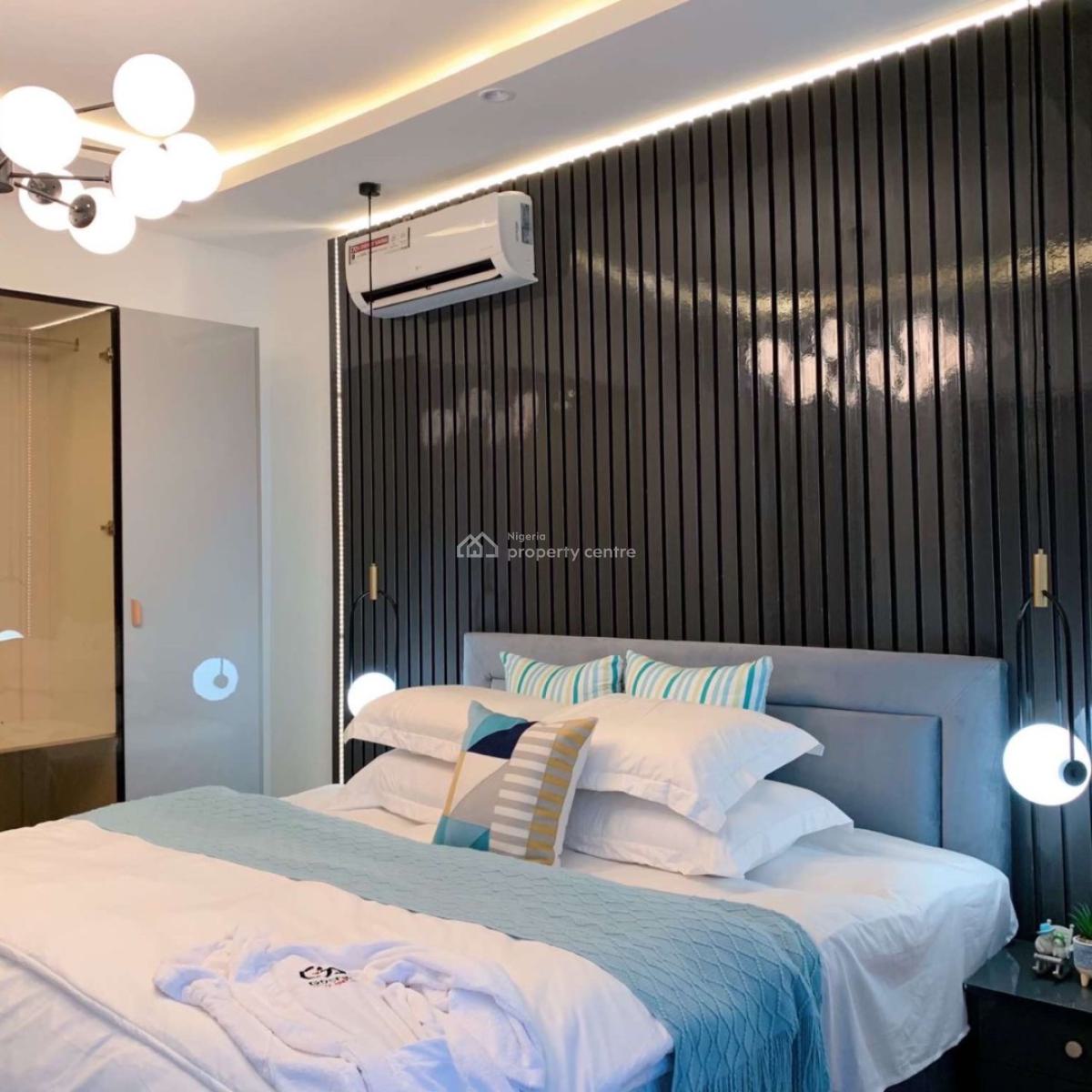 Cozy 2 Bedroom Apartment with Gym, Liberty Court Estate Ikate, Ikate Elegushi, Lekki, Lagos, Flat / Apartment Short Let