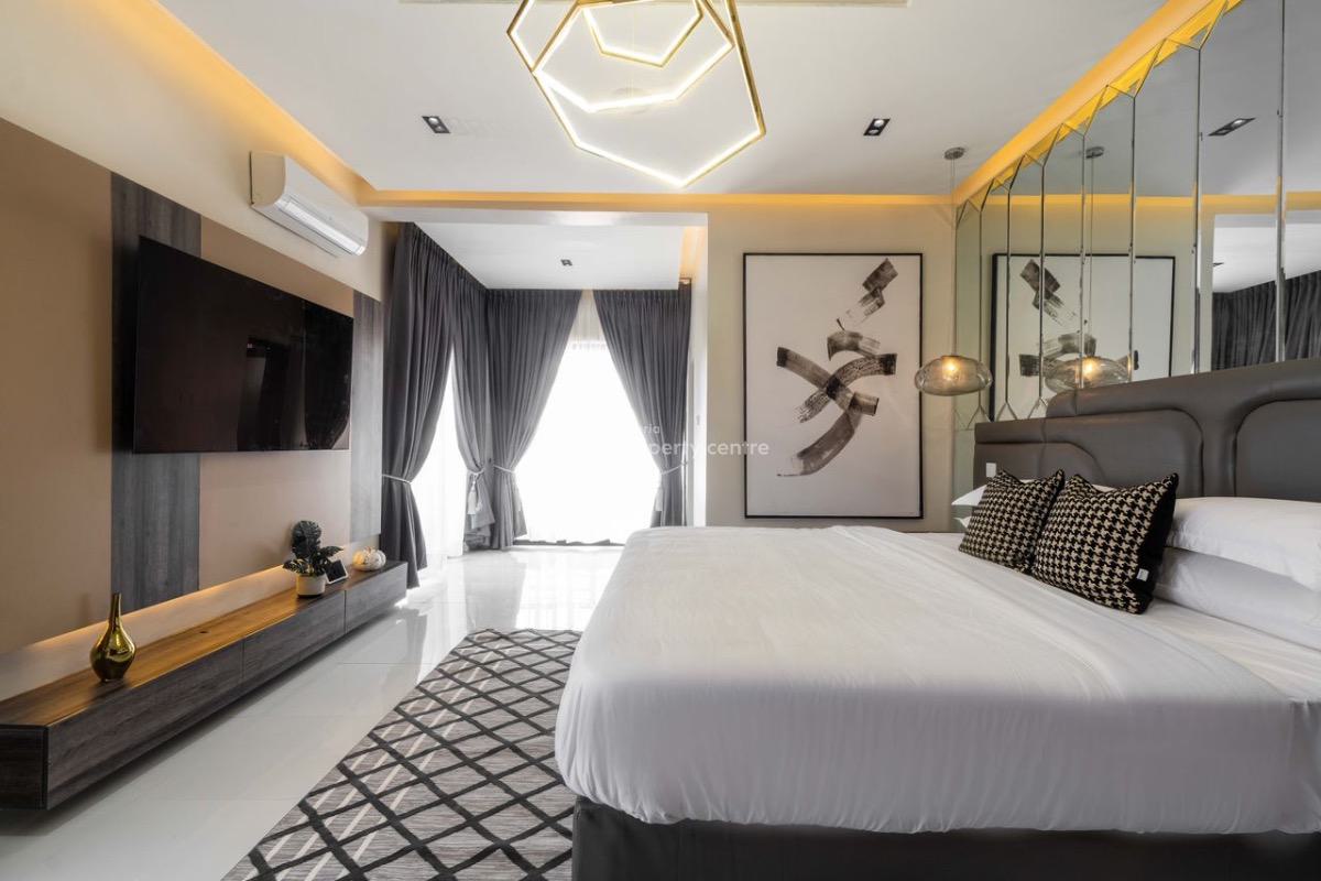 Luxurious 3 Bedroom Apartment with Swimming Pool and Ps5, Bosun Adekoya, Oniru Vi, Oniru, Victoria Island (vi), Lagos, Flat / Apartment Short Let
