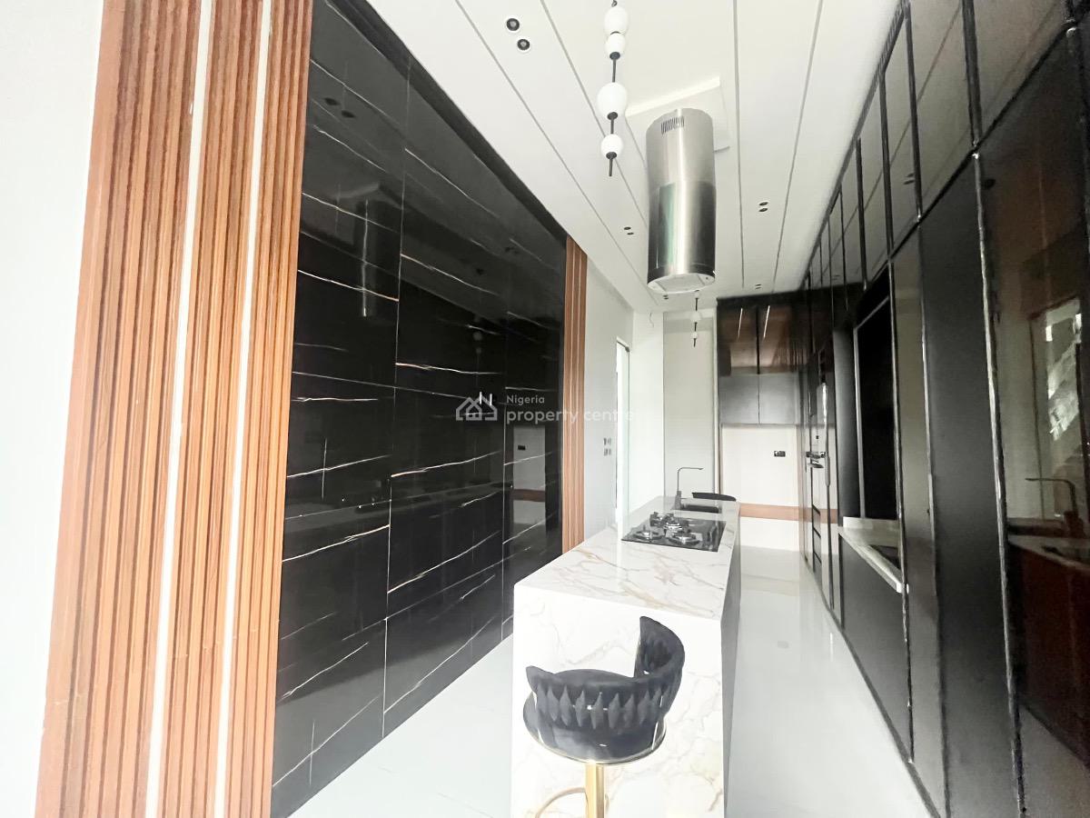 Contemporary 5-bedroom Fully Detached Duplex with Pool, Gym & Bq, Chevron, Lekki, Lagos, Detached Duplex for Sale