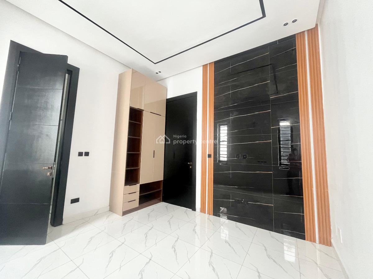 Contemporary 5-bedroom Fully Detached Duplex with Pool, Gym & Bq, Chevron, Lekki, Lagos, Detached Duplex for Sale