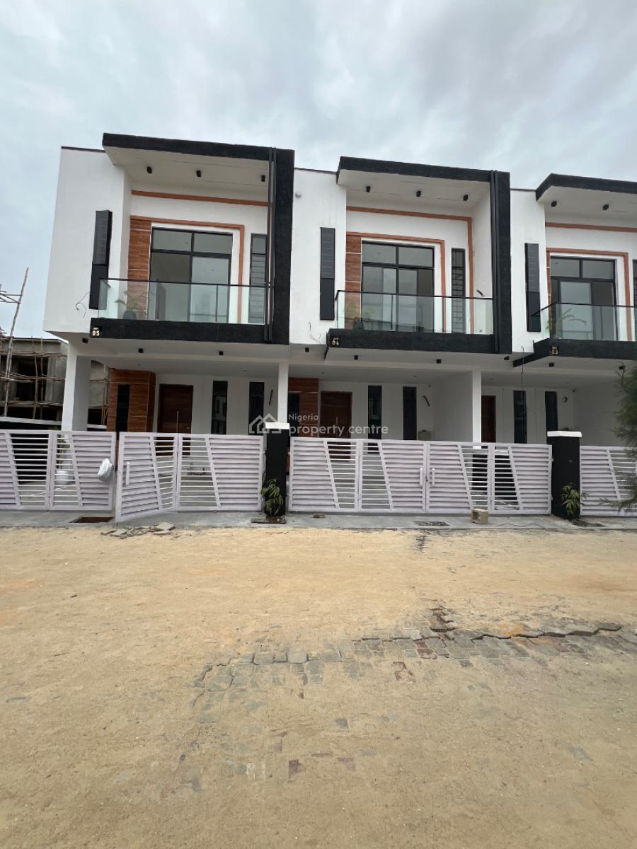 Lovely Brand New Self Compound  3 & 4  Bedroom Terraced, Ikota Lekki, Ikota, Lekki, Lagos, Terraced Duplex for Sale