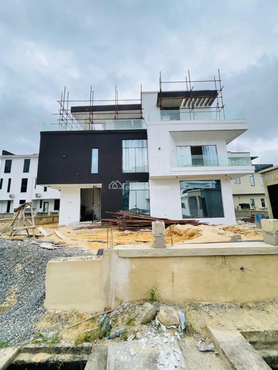 5 Bedroom Fully Detached Duplex with Bq, Pool, Cinema, Penthouse, Victory Park Estate, Lekki, Lagos, Detached Duplex for Rent