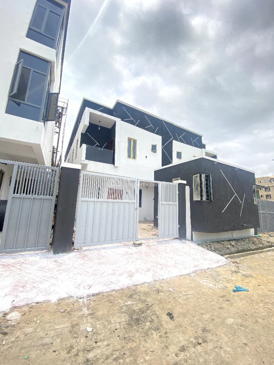 Newly Built 4 Bedroom Semi Detached Duplex with Bq  in a Secure Estate, Ologolo, Lekki, Lagos, Semi-detached Duplex for Sale