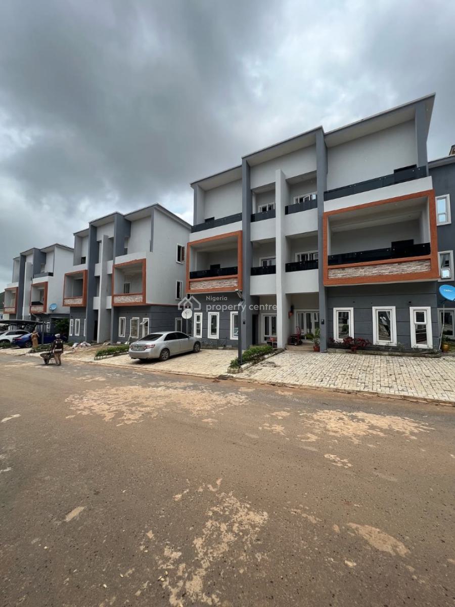Furnished 4 Bedroom Terrace Duplex, Peachville Estate, Kukwaba, Abuja, Terraced Duplex for Sale