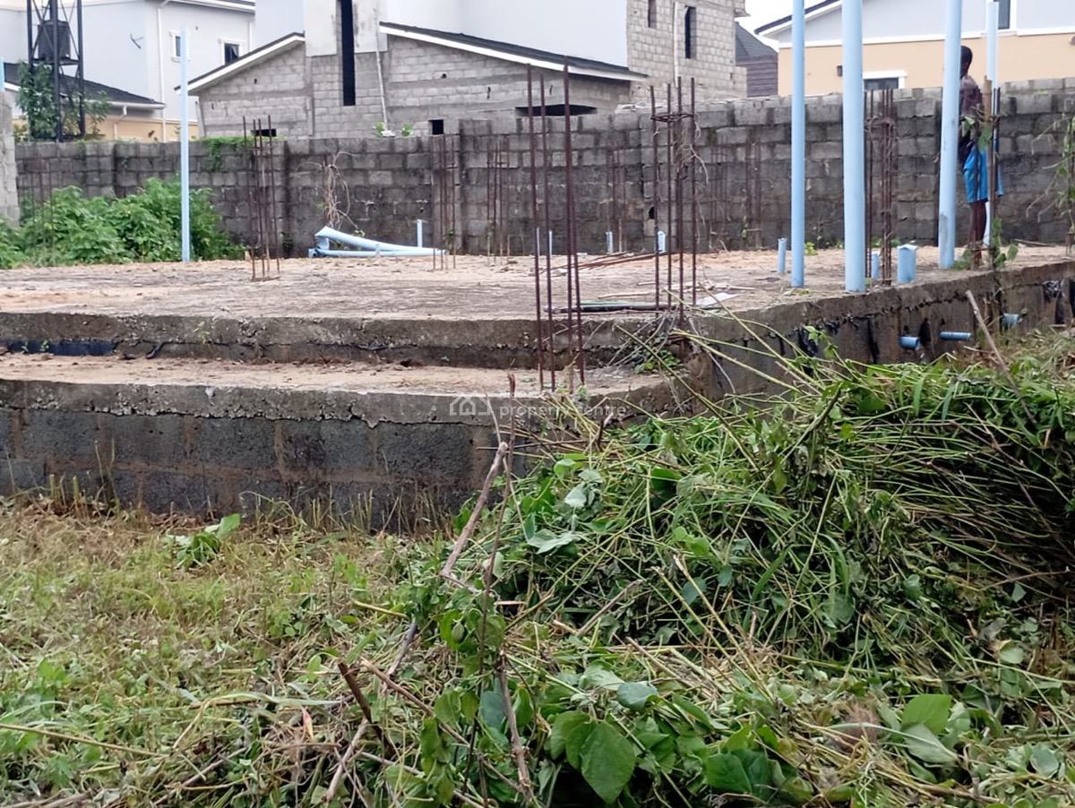 Available Plot at Dpc Level for a Fully Detached 4-bedroom Duplex, Lugbe District, Abuja, Detached Duplex for Sale