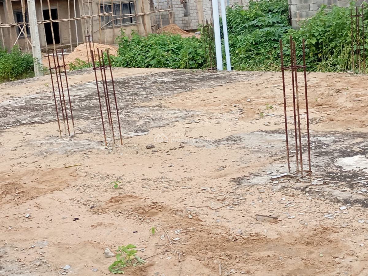 Available Plot at Dpc Level for a Fully Detached 4-bedroom Duplex, Lugbe District, Abuja, Detached Duplex for Sale