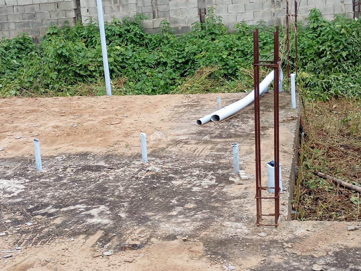 Available Plot at Dpc Level for a Fully Detached 4-bedroom Duplex, Lugbe District, Abuja, Detached Duplex for Sale