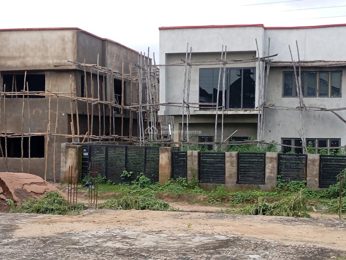 Available Plot at Dpc Level for a Fully Detached 4-bedroom Duplex, Lugbe District, Abuja, Detached Duplex for Sale
