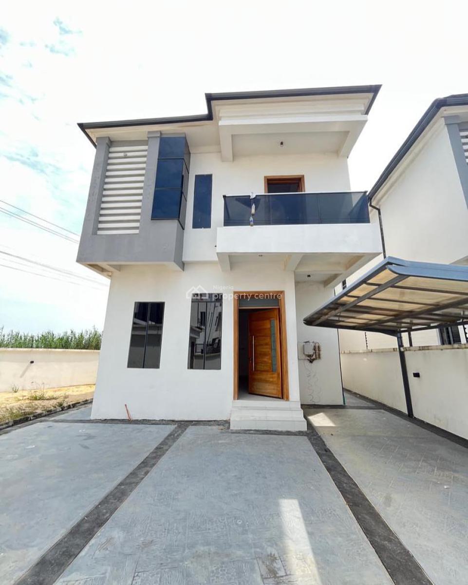 4 Bed Fully Detached House with Bq, Space for Garden - Gov. Consent, Atlantic Ville Estate, Harris Drive, Vgc, Lekki, Lagos, Detached Duplex for Sale
