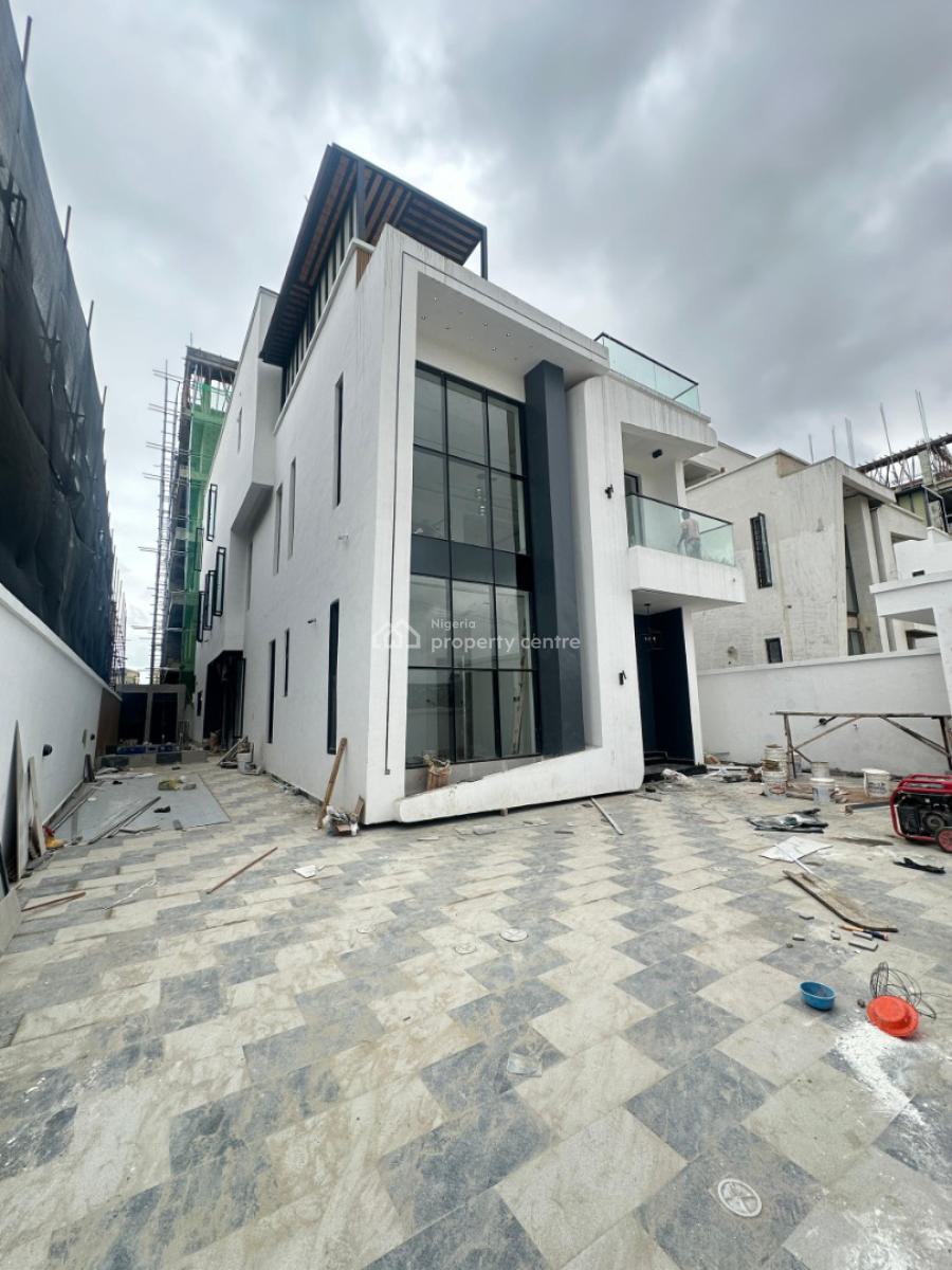 Spacious 5 Bedroom Fully Detached Duplex with Bq, Rooftop, Pool & Cinema, Lekki Phase 1, Lekki, Lagos, Detached Duplex for Sale