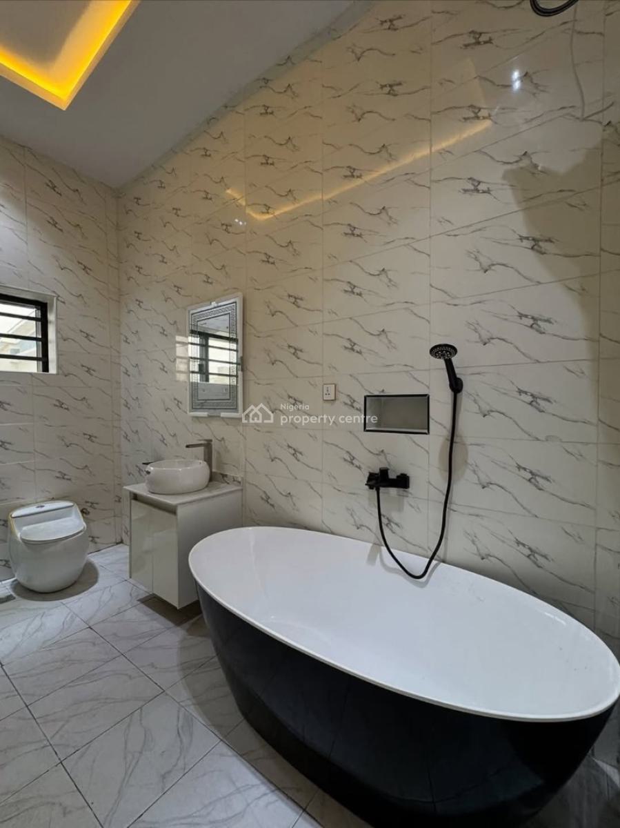 4 Bedroom Semi-detached Duplex with Bq -- Gov. Consent, Lekki Palm City Estate, Ajah, Lagos, Semi-detached Duplex for Sale
