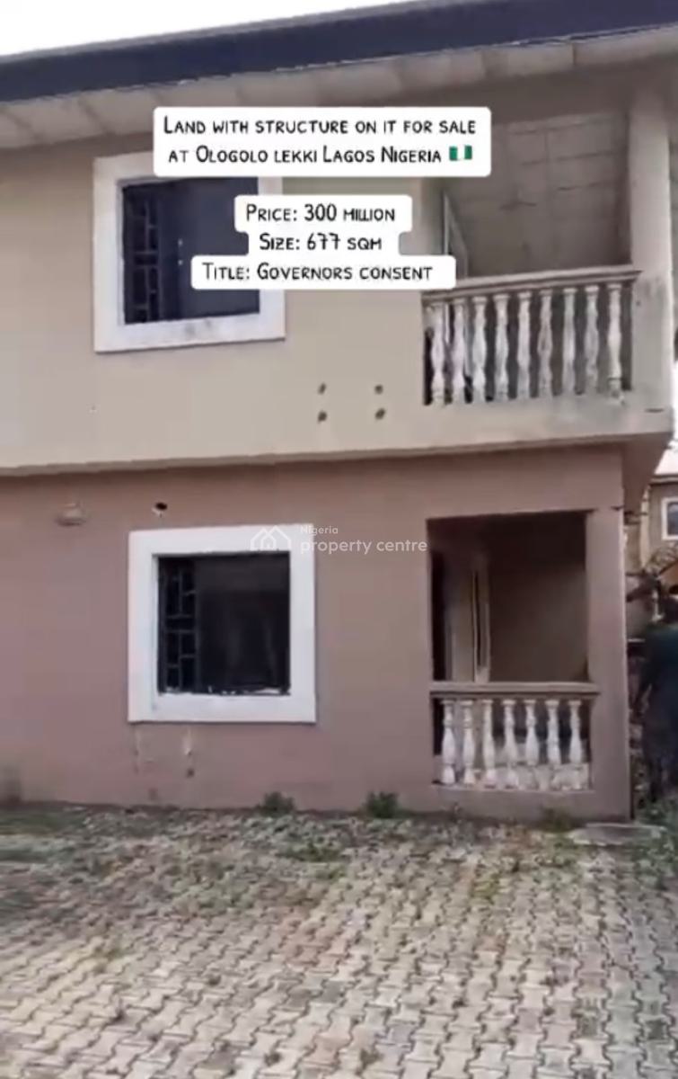 677sqms Structure, Ologolo, Lekki, Lagos, Land for Sale