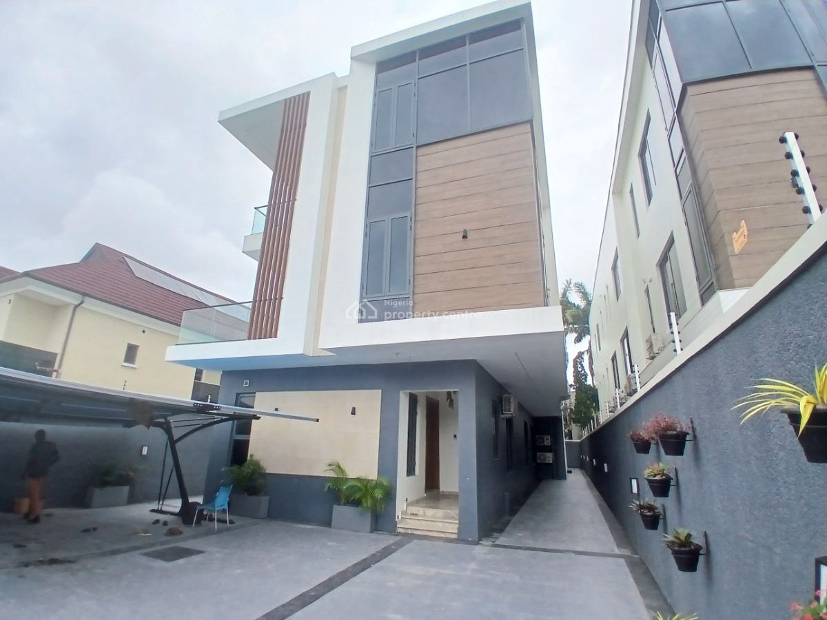 Luxuriously and Classic Finished 5 Bedroom En-suite House, Lekki Phase 1, Lekki, Lagos, Detached Duplex for Sale