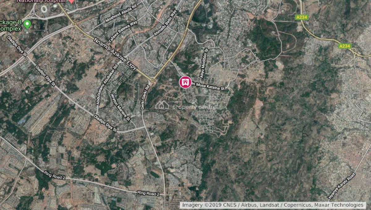 Nice Plot 1400 Sqm, Guzape District, Abuja, Mixed-use Land for Sale