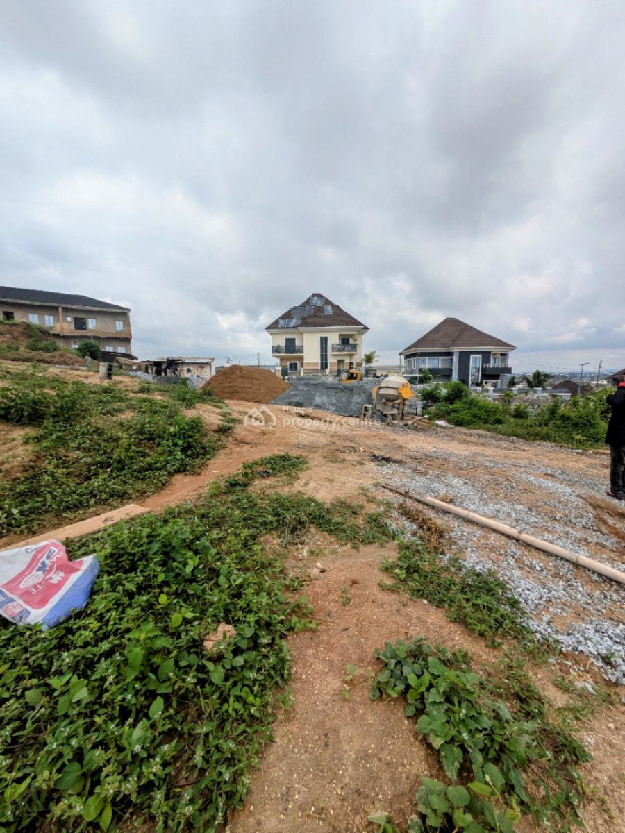 450sqm Estate Plot for 4bedroom Detached Duplex with Bq, By Nizamiye Hospital, Karmo, Abuja, Residential Land for Sale