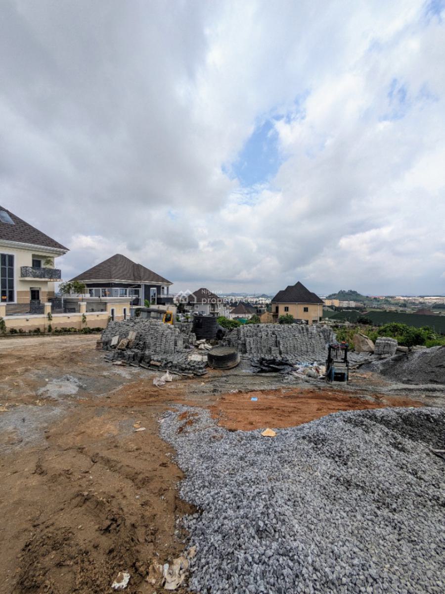 450sqm Estate Plot for 4bedroom Detached Duplex with Bq, By Nizamiye Hospital, Karmo, Abuja, Residential Land for Sale