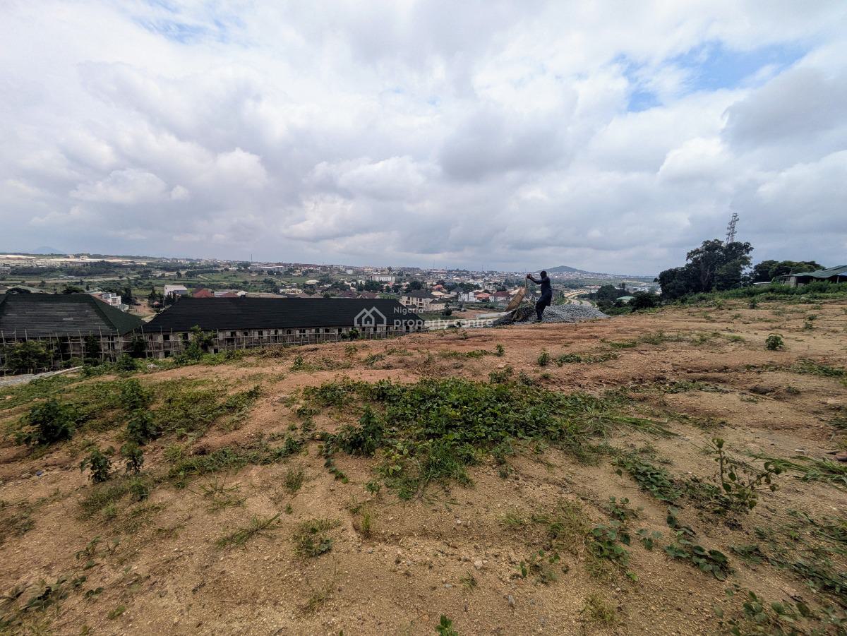 450sqm Estate Plot for 4bedroom Detached Duplex with Bq, By Nizamiye Hospital, Karmo, Abuja, Residential Land for Sale