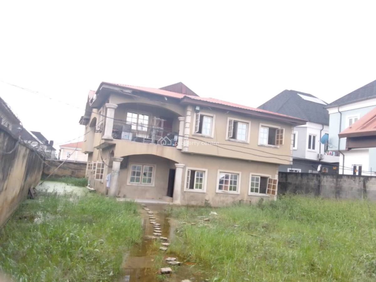 2 Plots of Land  on 6bedroom Mansion, Ajah, Lagos, Land for Sale