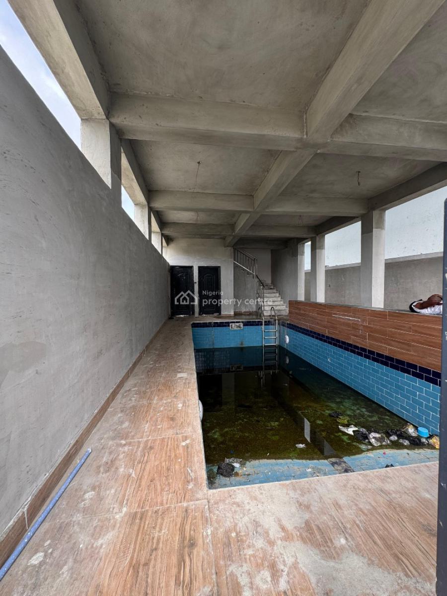 Brand New Four Bedroom Terrace Duplex with Pool & Kids Play Area, Located in a Serene and Beautiful Mini Estate, Ajah, Lagos, Terraced Duplex for Rent