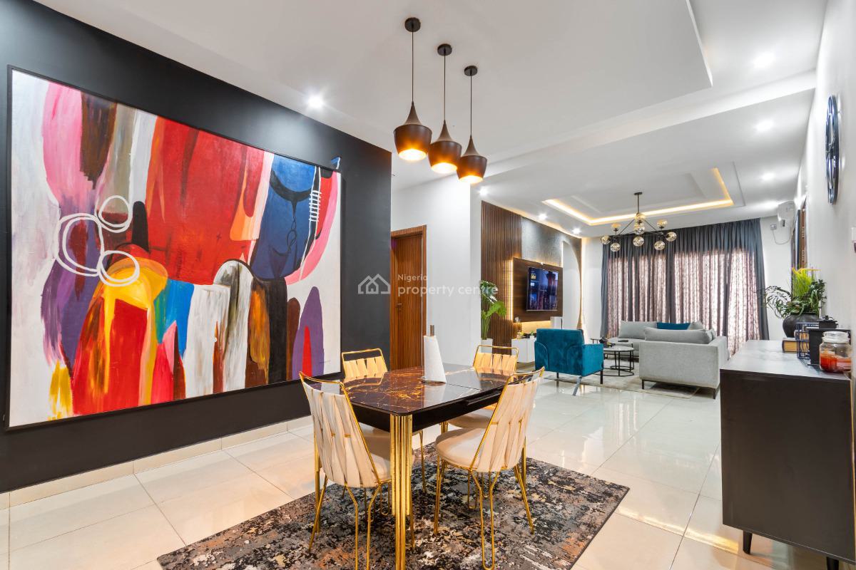 Lovely Two (2) Bedroom Apartment with Ps5 & Mini Wine Bar, Five Minutes Drive From Lekki Phase One, Ikate, Lekki, Lagos, Flat / Apartment Short Let