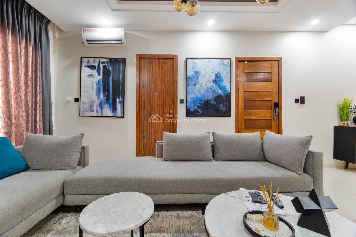 Lovely Two (2) Bedroom Apartment with Ps5 & Mini Wine Bar, Five Minutes Drive From Lekki Phase One, Ikate, Lekki, Lagos, Flat / Apartment Short Let