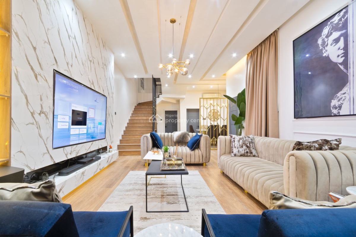 Luxury 4bedroom, Osapa London, Lekki, Lagos, Semi-detached Duplex for Rent