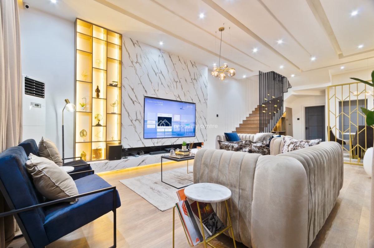 Luxury 4bedroom, Osapa London, Lekki, Lagos, Semi-detached Duplex for Rent