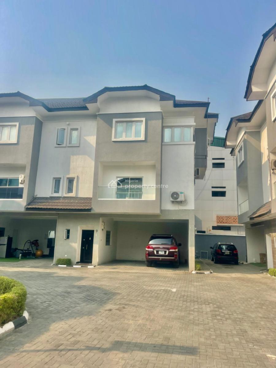 3 Bedroom Terraced Duplex with a Room Bq, Right Hand Side, Lekki Phase 1, Lekki, Lagos, Terraced Duplex for Sale
