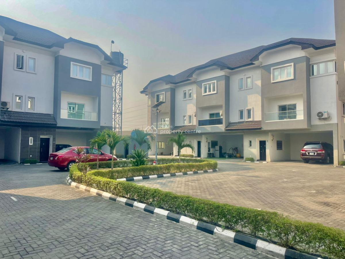 3 Bedroom Terraced Duplex with a Room Bq, Right Hand Side, Lekki Phase 1, Lekki, Lagos, Terraced Duplex for Sale