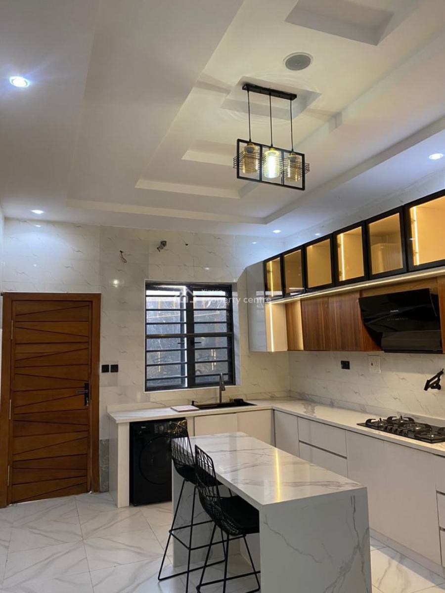 Luxury 5 Bedroom Fully Detached Duplex with Bq, Chevron, Lekki, Lagos, Detached Duplex for Sale