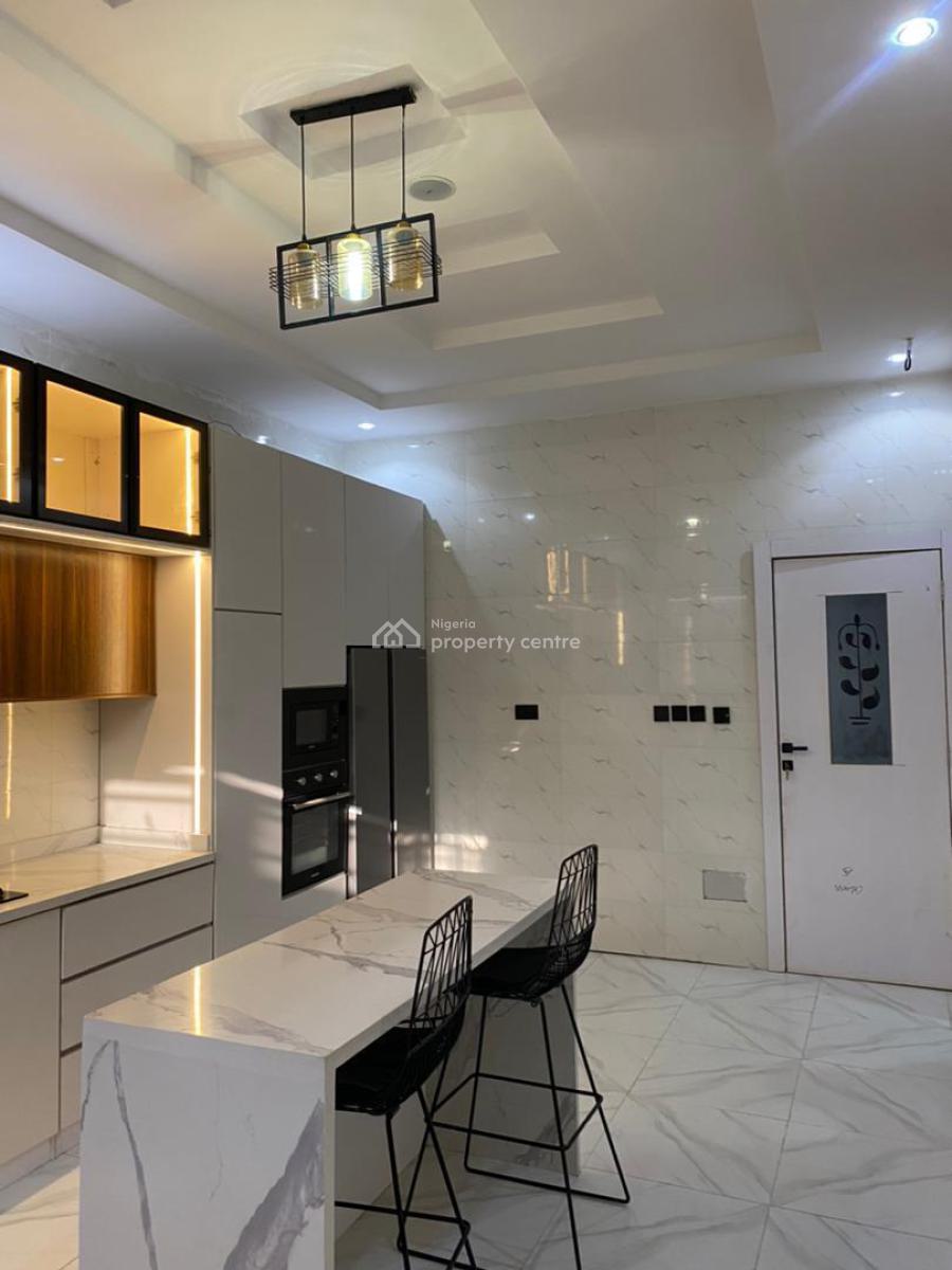 Luxury 5 Bedroom Fully Detached Duplex with Bq, Chevron, Lekki, Lagos, Detached Duplex for Sale