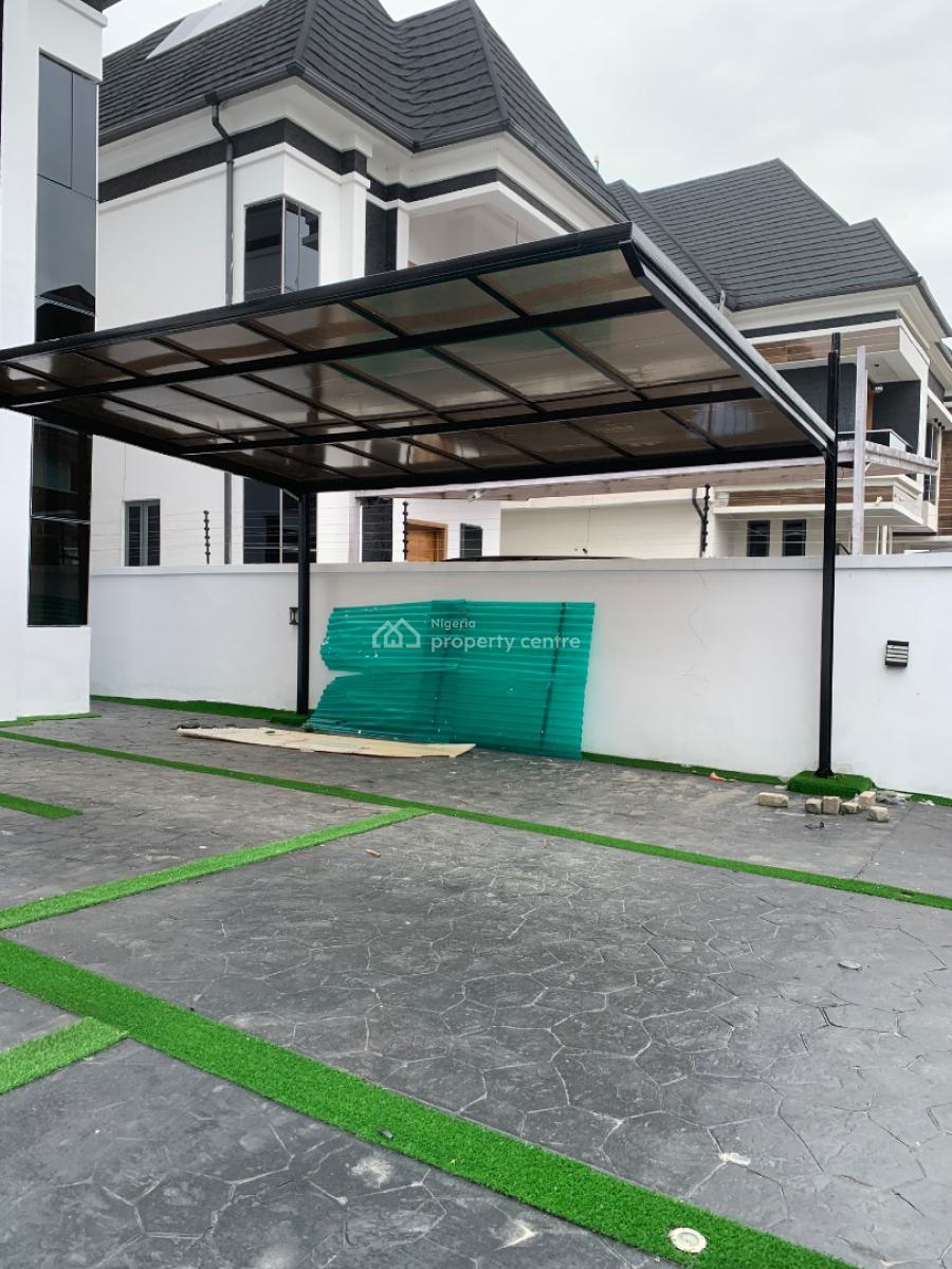 Spacious 5 Bedroom Fully Detached Duplex with Bq, Chevron, Lekki, Lagos, Detached Duplex for Sale