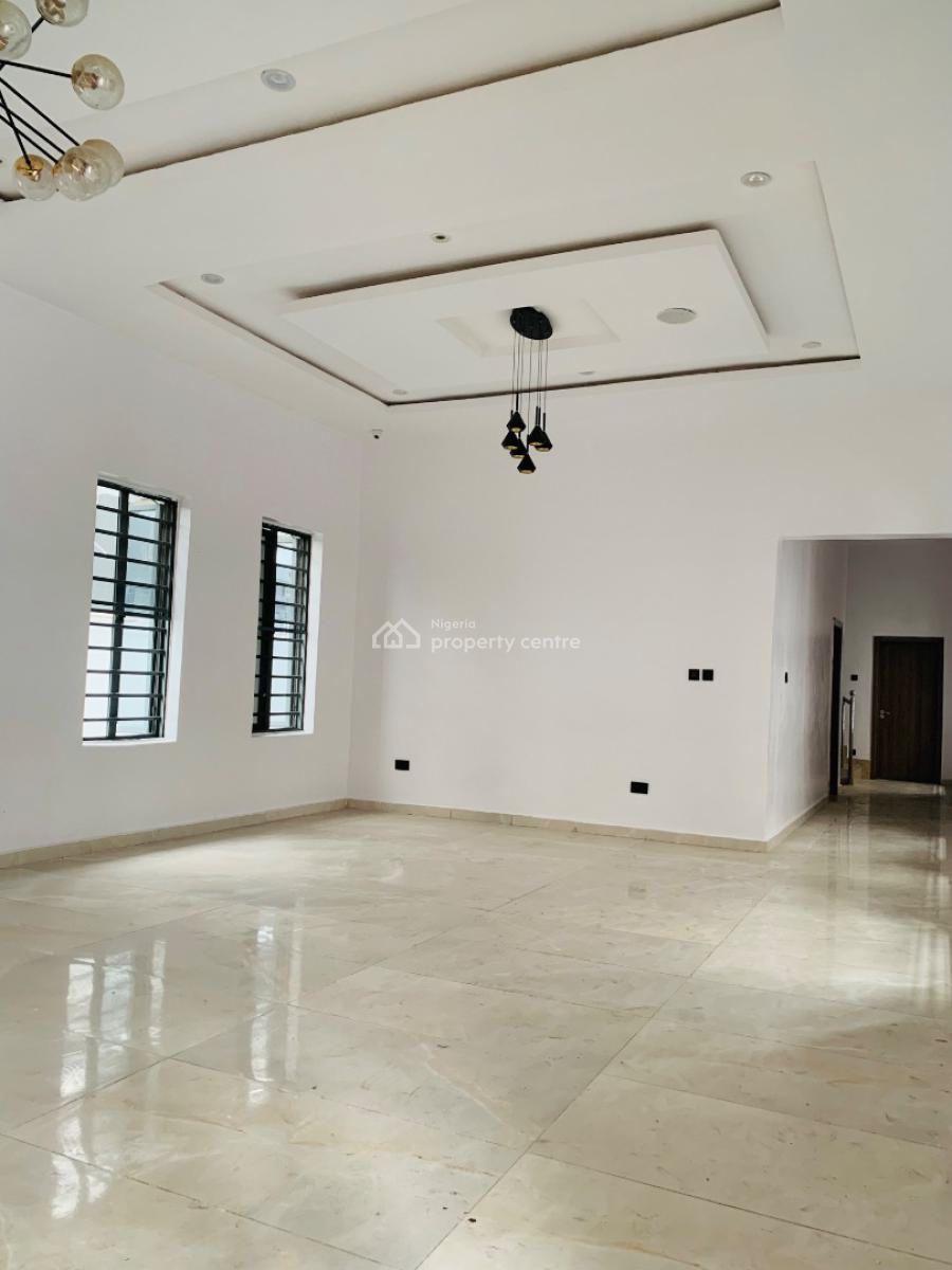 Spacious 5 Bedroom Fully Detached Duplex with Bq, Chevron, Lekki, Lagos, Detached Duplex for Sale