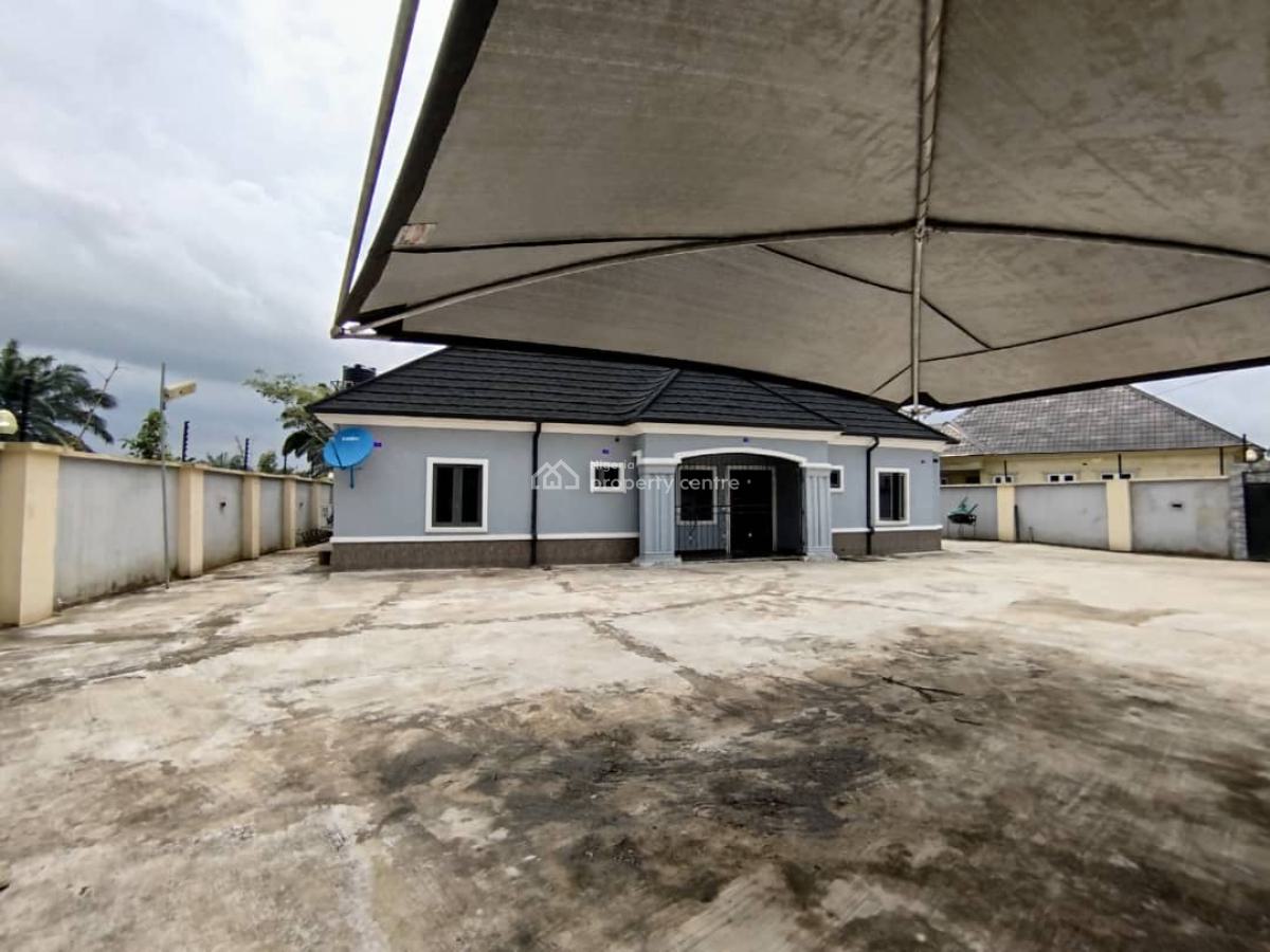 a Standard Four (4) Bedroom Detached Bungalow, Nung Uko, Uyo, Akwa Ibom, Detached Bungalow for Sale