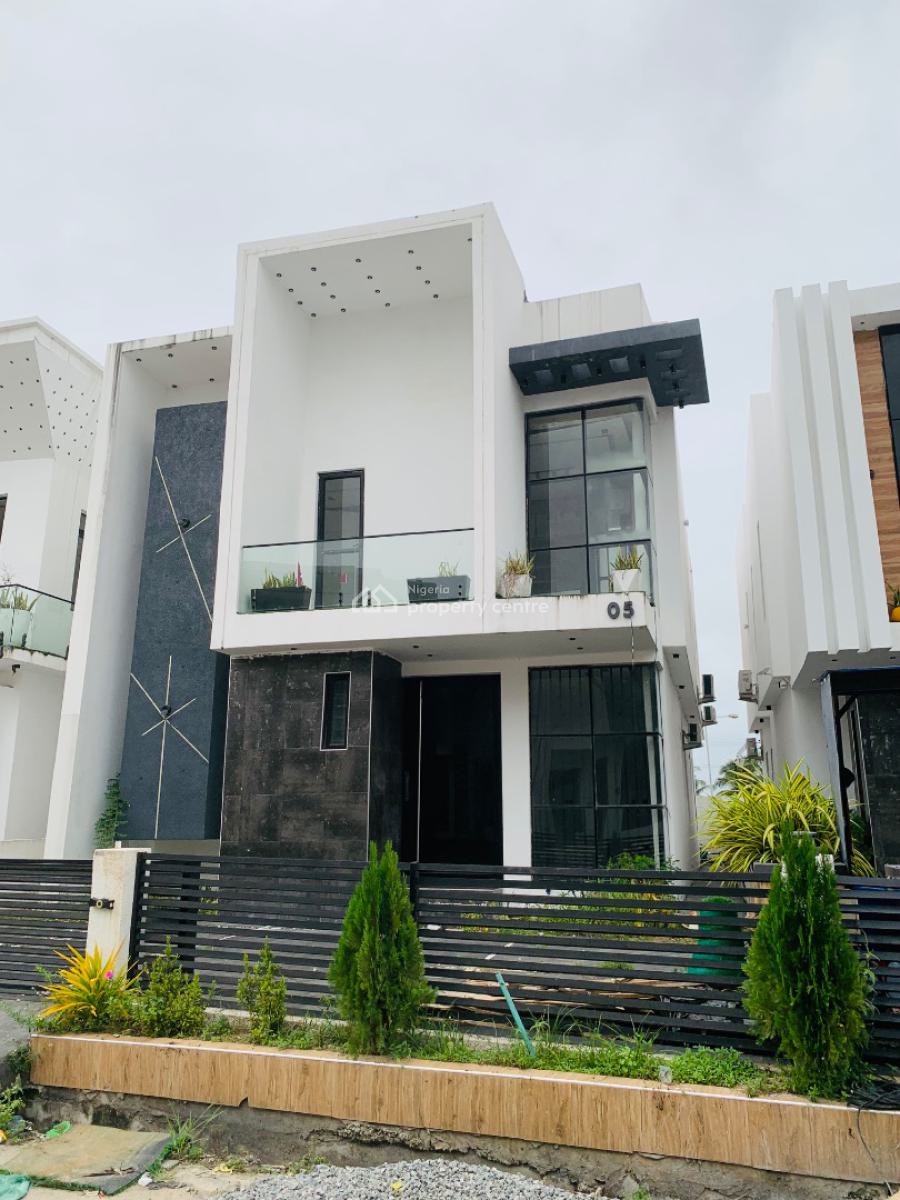 Smart 4 Bedroom Fully Detached Duplex with Bq and Swimming Pool, Chevron, Lekki, Lagos, Detached Duplex for Sale