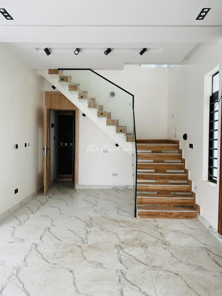 Smart 4 Bedroom Fully Detached Duplex with Bq and Swimming Pool, Chevron, Lekki, Lagos, Detached Duplex for Sale
