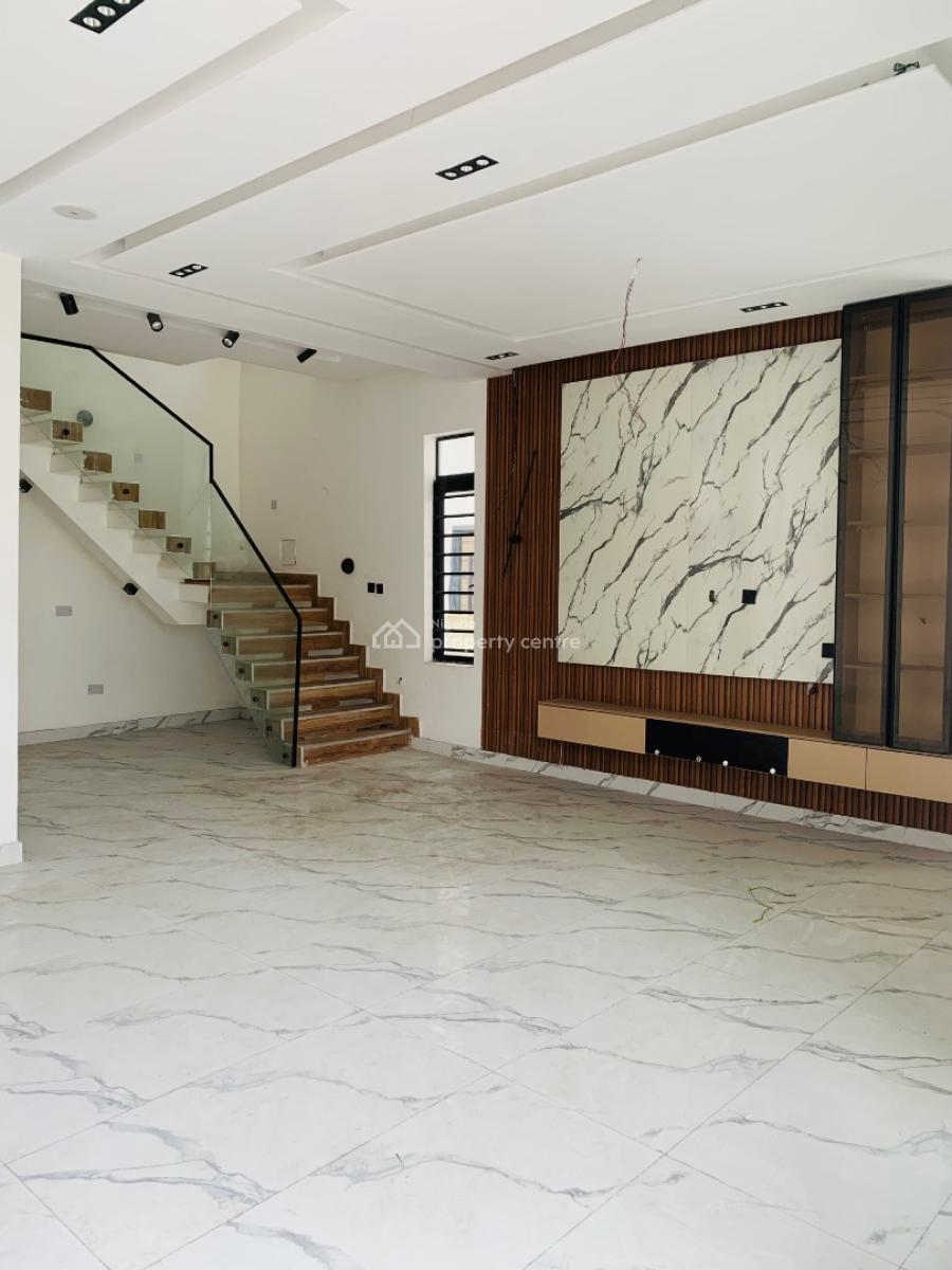 Smart 4 Bedroom Fully Detached Duplex with Bq and Swimming Pool, Chevron, Lekki, Lagos, Detached Duplex for Sale
