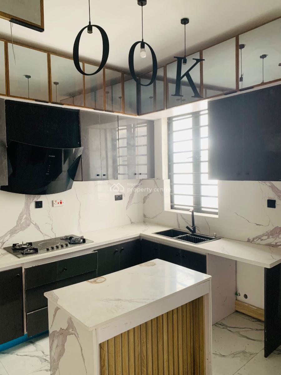 Smart 4 Bedroom Fully Detached Duplex with Bq and Swimming Pool, Chevron, Lekki, Lagos, Detached Duplex for Sale