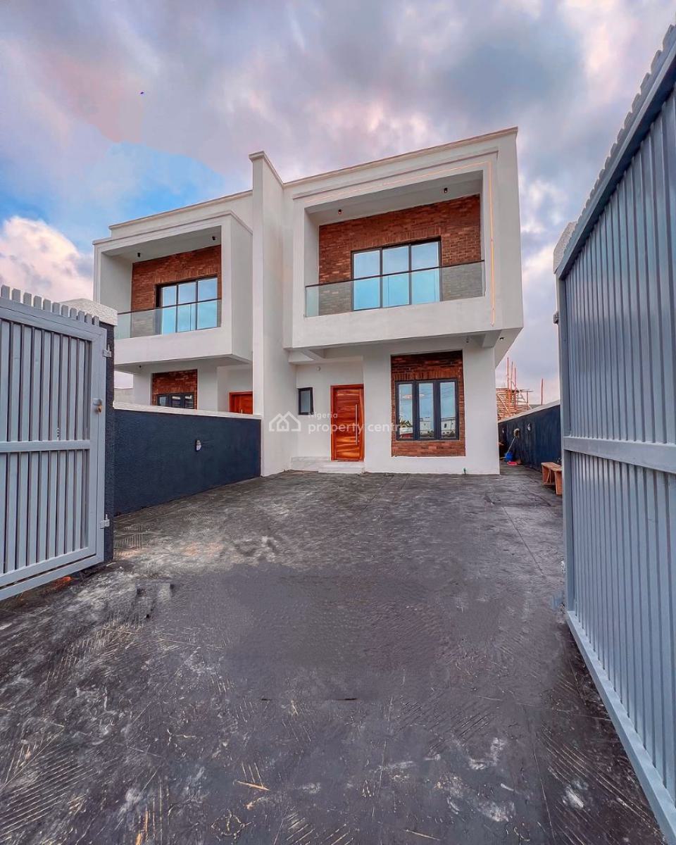 Four Bedroom Semi Detached Duplex with Bq, Ajah, Lagos, Semi-detached Duplex for Sale