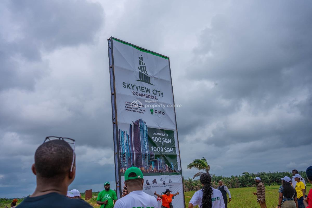 Introducing Skyview City Commercial, Beside Alaro City Opposite Lekki International Airport, Lekki Epe Expr, Lekki Expressway, Lekki, Lagos, Commercial Land for Sale