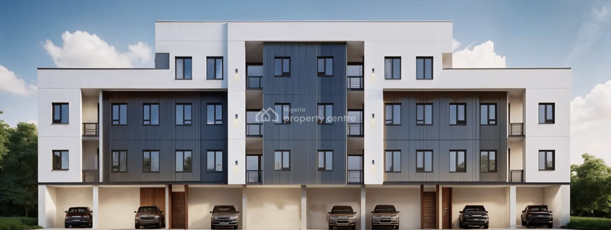 Shell Finished 3bedroom Massionette with Bq, Olivia Square, Osapa, Lekki, Lagos, Terraced Duplex for Sale