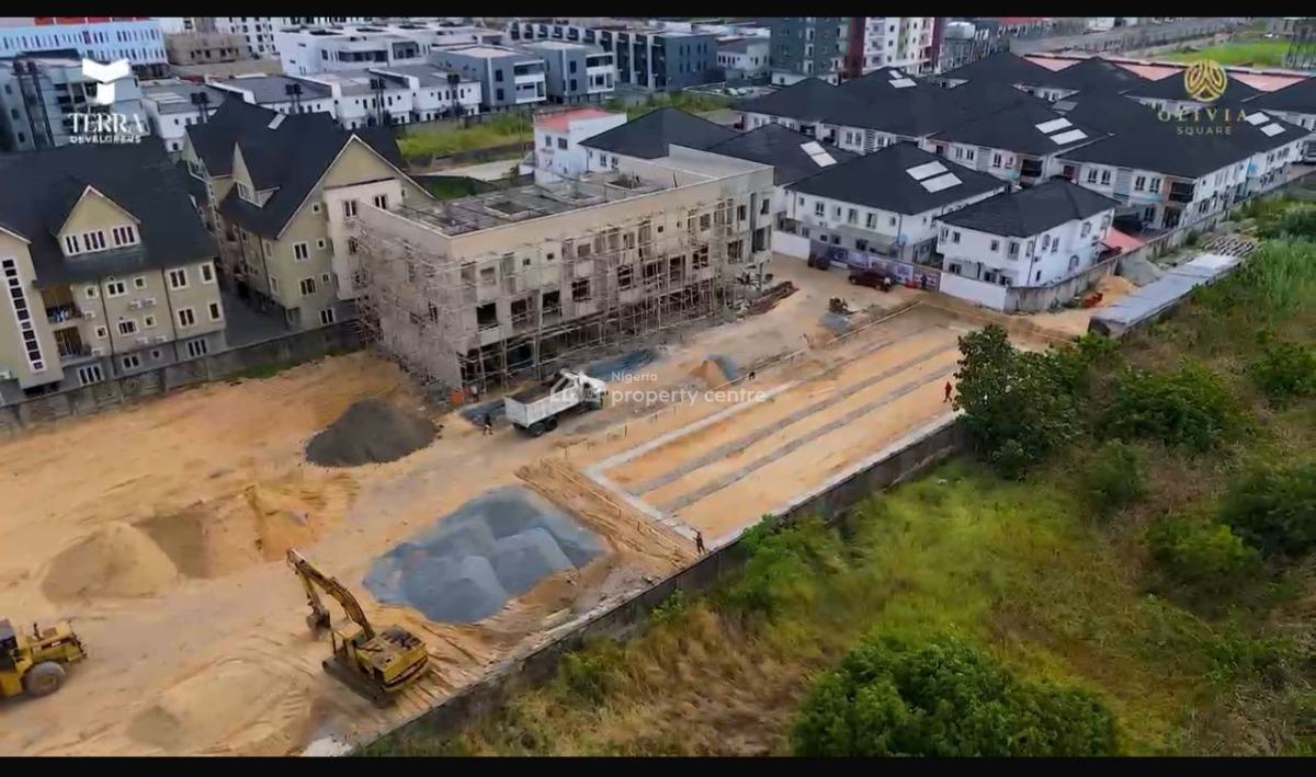 Shell Finished 3bedroom Massionette with Bq, Olivia Square, Osapa, Lekki, Lagos, Terraced Duplex for Sale