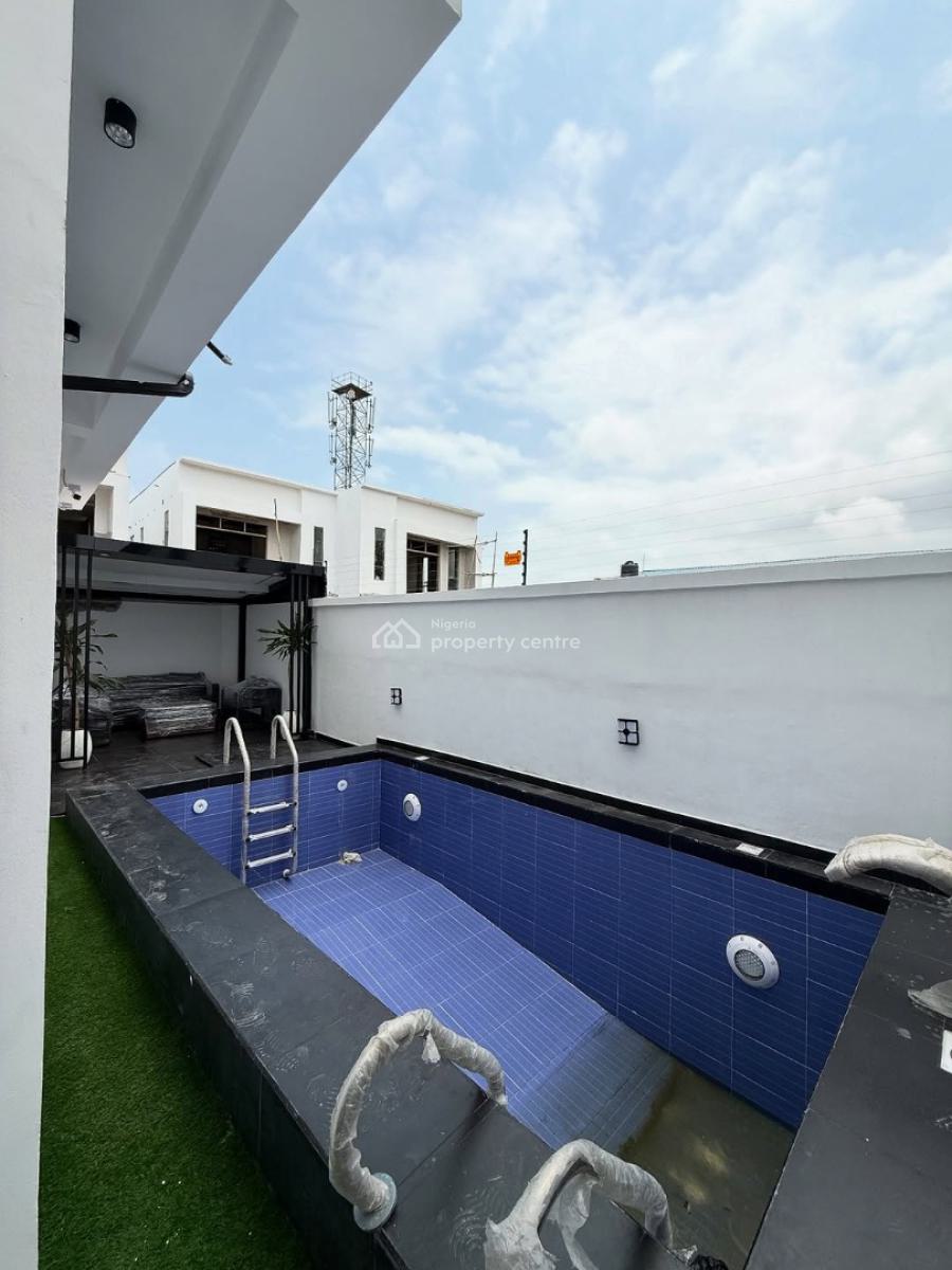 Five Bedroom Duplex with Swimming Pool, Cinema, Open Rooftop, Chevron, Lekki, Lagos, Detached Duplex for Sale