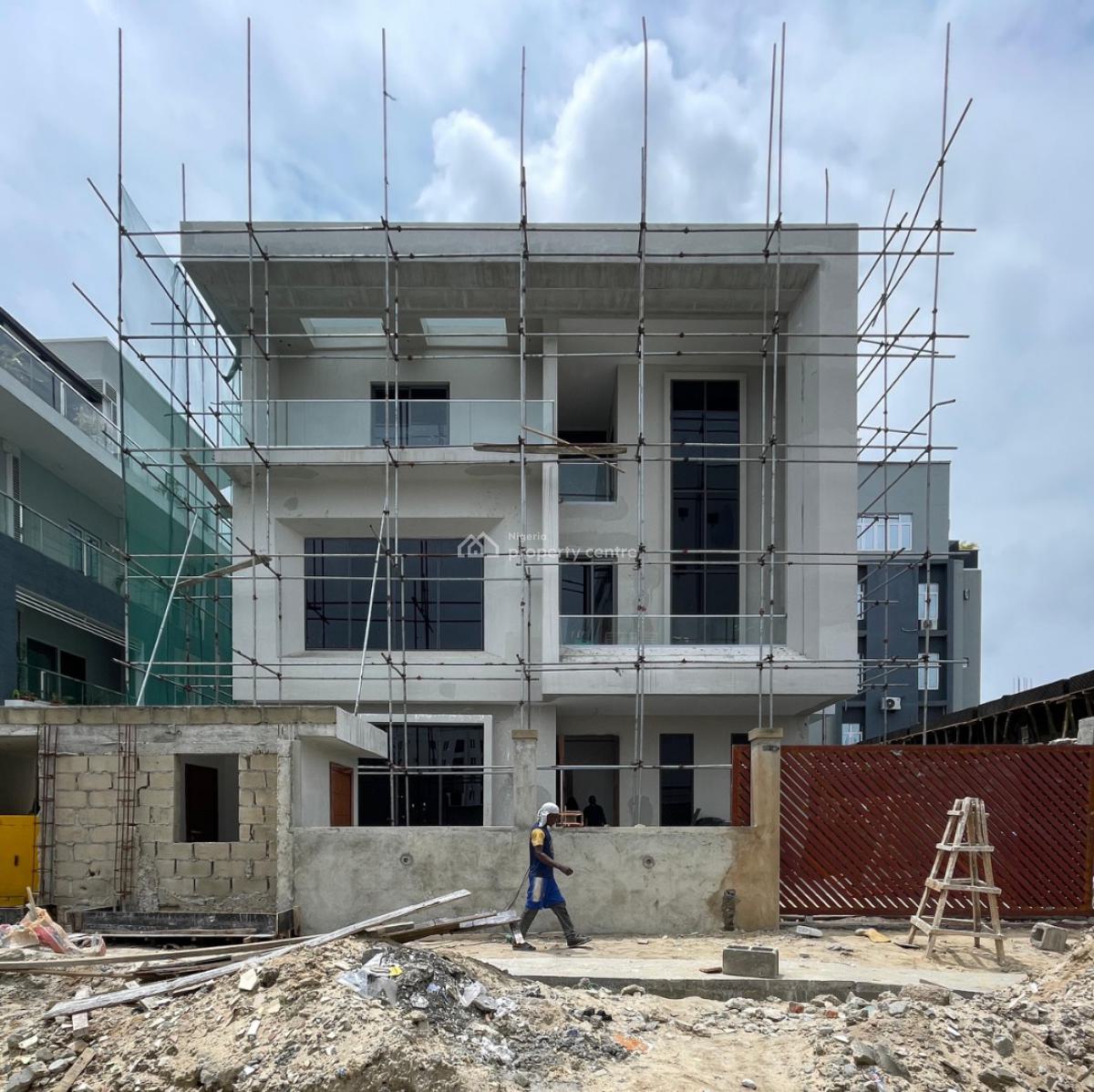 Contemporary 5 Bedroom Detached House on Three Floors, Ikoyi, Lagos, Detached Duplex for Sale