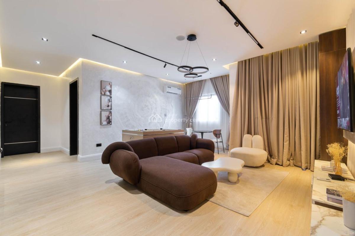 3 Bedroom Luxury Waterfront Apartment Available for Booking  From Toda, Ikoyi, Lagos, Flat / Apartment Short Let